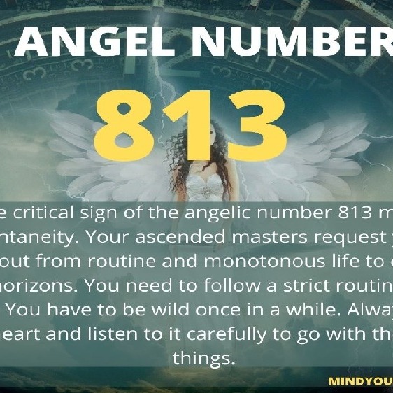813 angel number meaning love