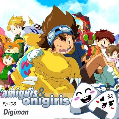 Amiguis y Onigiris 108 - Digimon