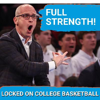 FULL STRENGTH: Braylon Mullins FINALLY Plays As UConn Bench EXPLODES Past Illini | Cam Boozer WOW!