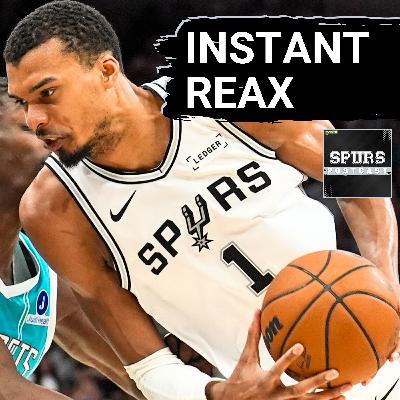 SPURS POSTCAST: Victor Wembanyama Nears Triple-Double in DOMINANCE of Lamelo Ball, Charlotte Hornets | 5-1 Homestand! SPURS POSTCAST: Victor Wembanyama Nears Triple-Double in DOMINANCE of Lamelo Ball, Charlotte Hornets | 5-1 Homestand!