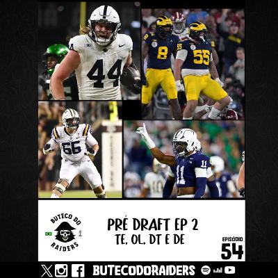 Buteco do Raiders Ep. 54 - Draft 2025 Pt. 2 Buteco do Raiders Ep. 54 - Draft 2025 Pt. 2