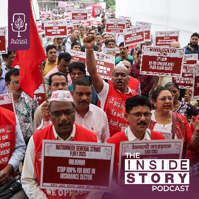 Why are millions of workers on strike in India?