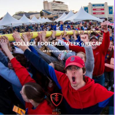 AFC College: Week 9 Recap