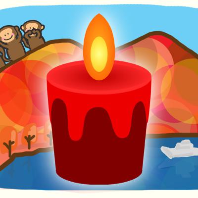 赤い蝋燭(新美南吉)#r003 赤い蝋燭(新美南吉)#r003