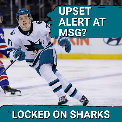 Rangers' Scoring DROUGHT Continues | Will Sharks CAPITALIZE on Home Ice STRUGGLES?