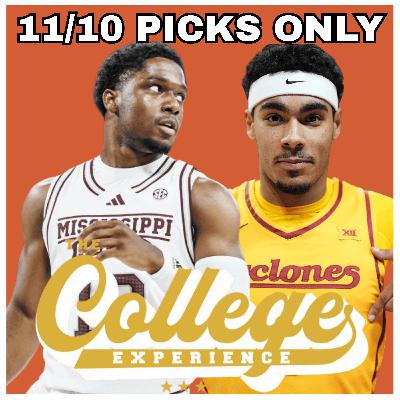 College Basketball PICKS ONLY - Monday, November 10th | TCE Trims (Ep. 973)