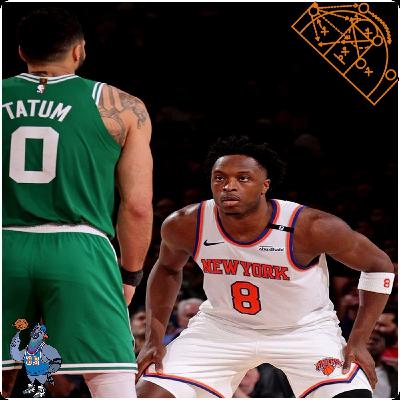 Knicks Celtics Playoff Game Film: Jalen Brunson vs Tatum In Closing Moments, Can The Knicks Defense Avoid Rotations On Celtics 5 Out Offense, Knicks Bench Karl Towns 1A Matchup Taking Advantage Of Smaller Players Defending Him & More