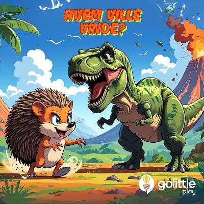 Hvem ville vinde?: T-Rex eller pindsvin?