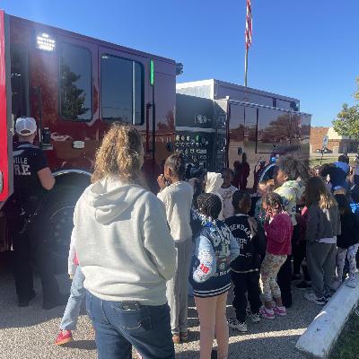 VCF News: Fire Prevention Week - DFD Visits Liberty Elementary School