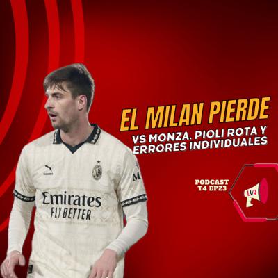El Milan pierde vs Monza. Stefano Pioli rota y errores individuales | T4 EP 23
