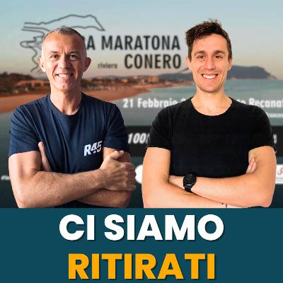 Ci siamo ritirati alla 50 km del Conero