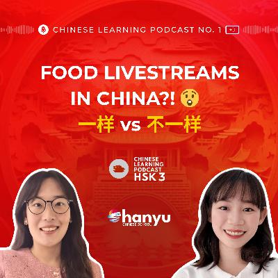 #13 一样 vs 不一样 | How Food Livestreams Work in China | Learn Chinese Online | HSK 3 #13 一样 vs 不一样 | How Food Livestreams Work in China | Learn Chinese Online | HSK 3