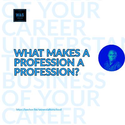 What Makes a Profession a Profession?