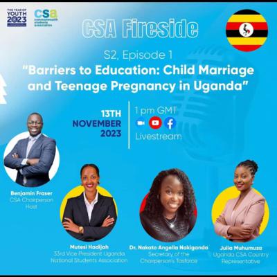 Barriers to Education:Child Marriage and Teenage pregnancy in Uganda 🇺🇬 Barriers to Education:Child Marriage and Teenage pregnancy in Uganda 🇺🇬