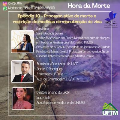 Episódio 10 - Processo ativo de morte e a retirada de medidas de manutenção de vida Episódio 10 - Processo ativo de morte e a retirada de medidas de manutenção de vida
