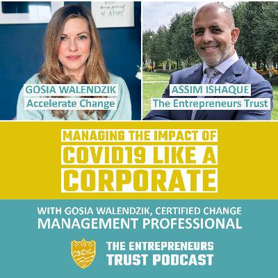 Managing the impact of COVID19 on your business like a corporate with Gosia Walendzik