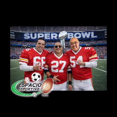 Nos estamos preparando para el Super Bowl ay aja! Espacio Deportivo de la Tarde 03 de febrero 2026
