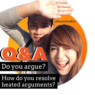 Do you argue as a couple? How do you resolve heated arguments?