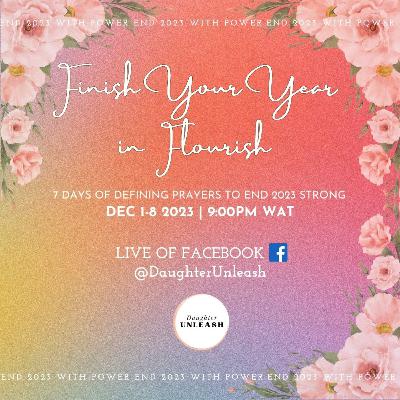Heal my Heart - Day 3: End Your Year in Flourish Prayer Series