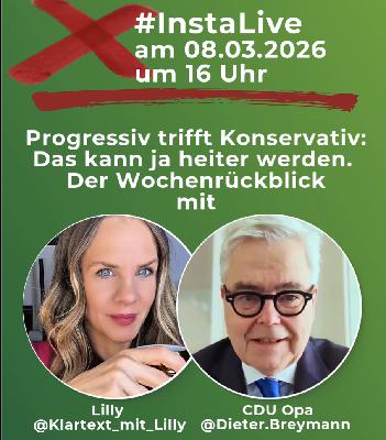 Progressiv trifft Konservativ: Na, das kann ja heiter werden. Progressiv trifft Konservativ: Na, das kann ja heiter werden.