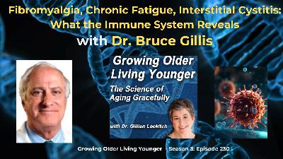 230 Fibromyalgia, Chronic Fatigue, Interstitial Cystitis. What the Immune System Reveals with Dr. Bruce Gillis
