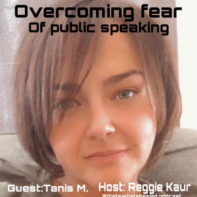 Overcoming fear of public speaking