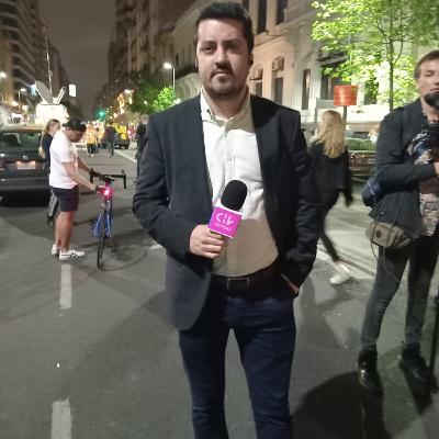 Entrevista a Carlos Grage de Chile Visión en Cobertura de Elecciones Nacionales de Eugenio Dichocho