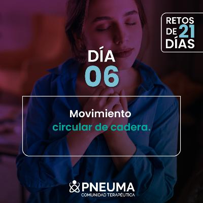 Día #6 realizar un movimiento circular de cadera para soltar memorias y permitir que fluya la energía creativa. Día #6 realizar un movimiento circular de cadera para soltar memorias y permitir que fluya la energía creativa.