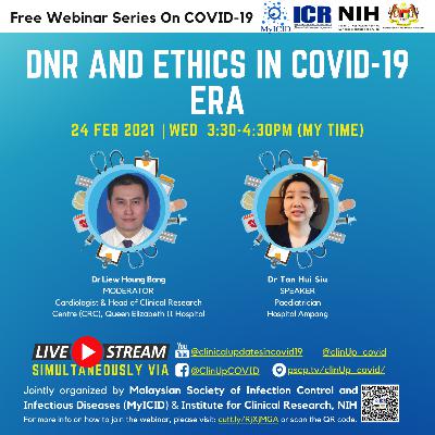 DNR, Ethics and End-of-Life in COVID-19 Era