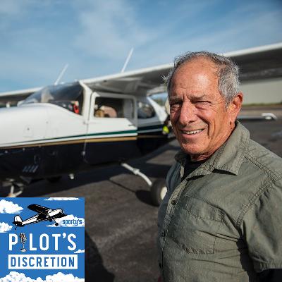 Promoting conservation from a Cessna 210, with Bruce Gordon