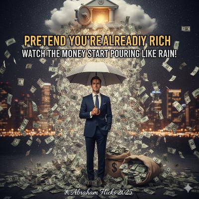 Abraham Hicks ~ Pretend You're Already RICH & Watch The Money Start Pouring Like Rain! 💸