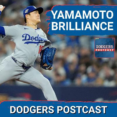 DODGERS POSTCAST: Another COMPLETE GAME gem from Yoshinobu Yamamoto in win! DODGERS POSTCAST: Another COMPLETE GAME gem from Yoshinobu Yamamoto in win!