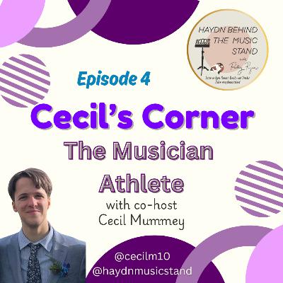 Cecil's Corner: The Musician Athlete