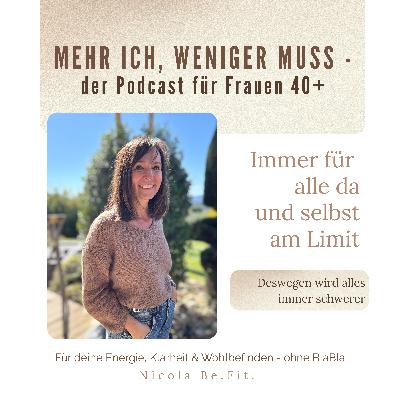 Immer für alle da – und selbst am Limit. Deswegen wird alles immer schwerer.