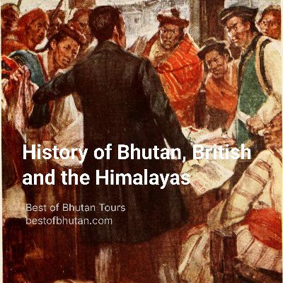 History of Bhutan, British and the Himalayas