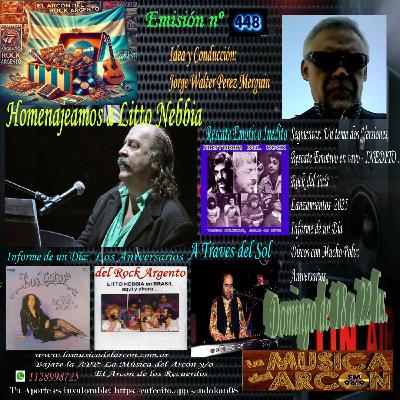 El Arcon del Rock Argento - Emision nº 448 - Homenaje Litto Nebbia