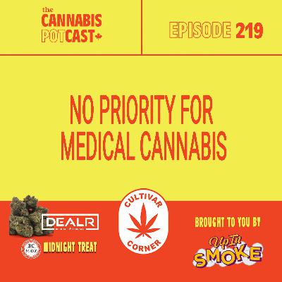 No priority for medical cannabis