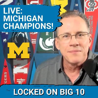 LIVE REACTION: Michigan BEATS UConn to WIN NCAA Men's Basketball National Championship!