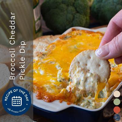 Broccoli Cheddar Pickle Dip Broccoli Cheddar Pickle Dip