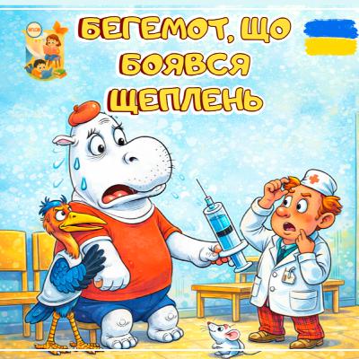 🎧 📖АУДІОКАЗКА - Бегемот, що боявся щеплень | Ukrainian fairytales for kids abroad 🎧 📖АУДІОКАЗКА - Бегемот, що боявся щеплень | Ukrainian fairytales for kids abroad