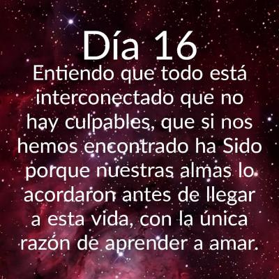 21 días de perdón día 16