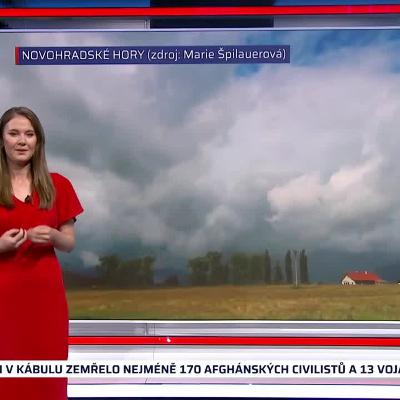 Počasí 27.8.2021 20:10
