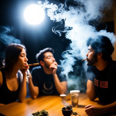 Fumando con Rabia Rivera y Wkronico