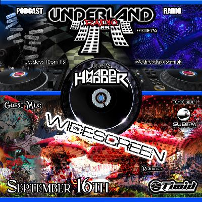 Episode 0245 Underland Radio - Guest Mix: Widescreen