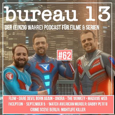 bureau13 #62 - Flow, Dare Devil Born again, Anora, The Monkey, Madame Web, Inception, September 5, Watch American Murder: Gabby Petito, Crime Scene Berlin: Nightlife Killer bureau13 #62 - Flow, Dare Devil Born again, Anora, The Monkey, Madame Web, Inception, September 5, Watch American Murder: Gabby Petito, Crime Scene Berlin: Nightlife Killer
