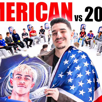 1 American v 20 English Football Fans 1 American v 20 English Football Fans