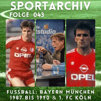 Fußball: Bayern München 1987/88. bis 1989/90 Christoph Daum