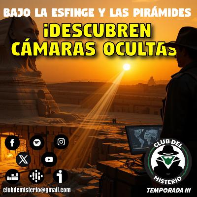 ¡Descubren cámaras ocultas bajo la Esfinge y las Pirámides! ¡Descubren cámaras ocultas bajo la Esfinge y las Pirámides!