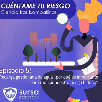 Temporada 3. Episodio 5. Recarga gestionada de agua ¿por qué es importante para reducir nuestro riesgo hídrico? Temporada 3. Episodio 5. Recarga gestionada de agua ¿por qué es importante para reducir nuestro riesgo hídrico?