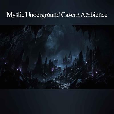 🎧Mystic Underground Cavern Ambience | Ancient Stone Energy, Dripping Water & Deep Echoes